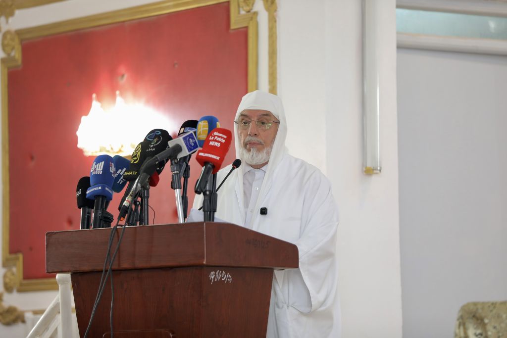 كلمة السيّد عميد جامع الجزائر، الشيخ محمّد المأمون القاسمي الحسني،
في الملتقى الوطني حول المخطوط الأمازيغيّ الموسوم: